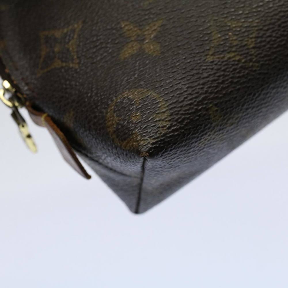 LOUIS VUITTON Monogram Pochette Cosmetic PM Cosmetic Pouch M47515 LV Auth 57871 - Picture 14 of 16